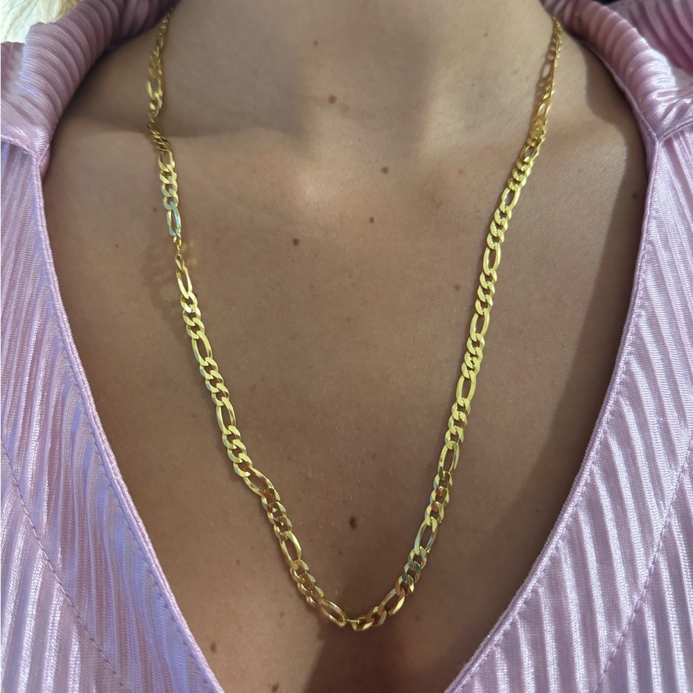 Sterling silver gold chain